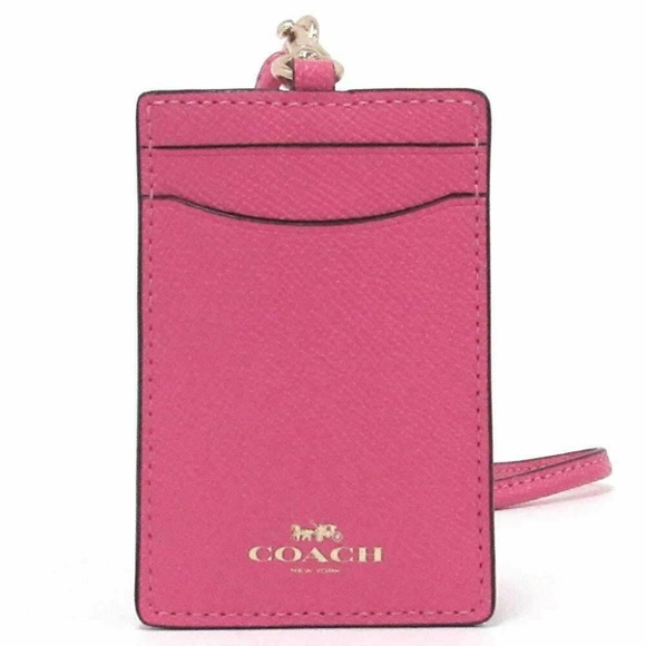 Coach Other - Crossgrain Leather Lanyard ID Badge Holder F57311